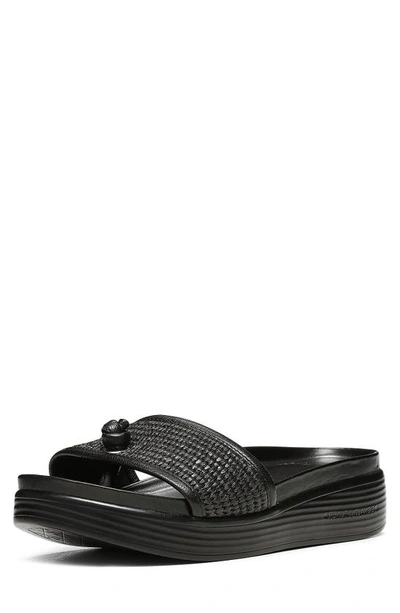 Shop Donald Pliner Farrah Platform Sandal In Black-blk