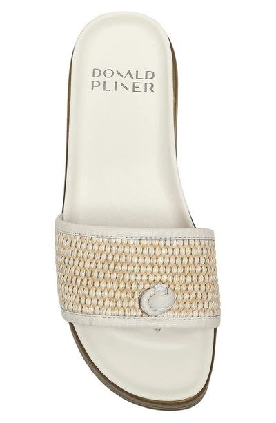 Shop Donald Pliner Farrah Platform Sandal In Natural-nat