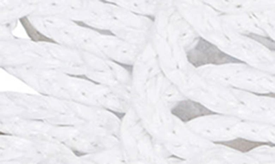 Shop Impo Terinee Woven Raffia Strappy Wedge Sandal In White