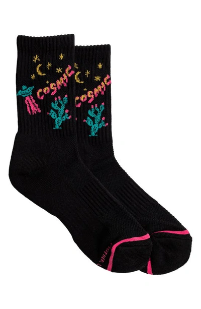 Shop Mother Baby Steps Crew Socks In Cosmic