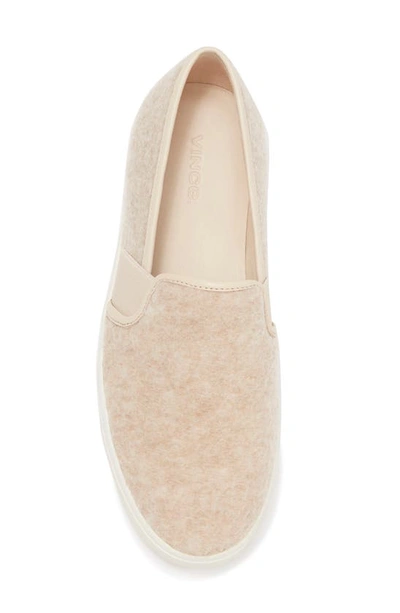 Shop Vince Blair Quilted Slip-on In Cashmere