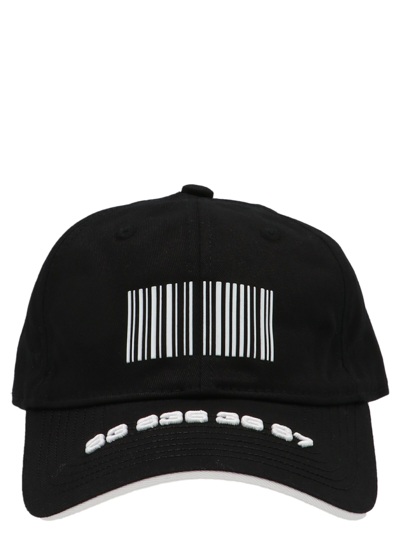 Shop Vtmnts Barcode Cap In Black