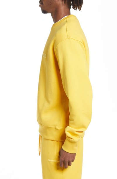 Adidas Originals X Humanrace Cotton Sweatshirt In Bold Gold