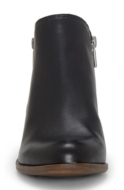 Shop Lucky Brand Basel Bootie In Black Leather