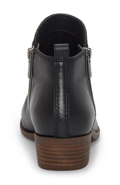 Shop Lucky Brand Basel Bootie In Black Leather