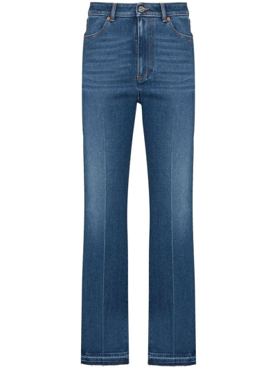 Shop Valentino Denim Bottoms