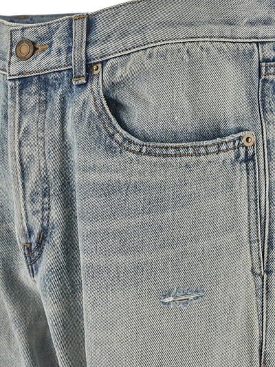 Shop Saint Laurent Jeans In Blue