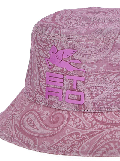 Shop Etro Pink Bucket Hat