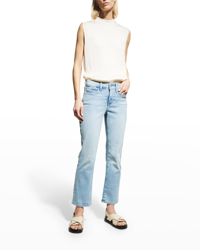 Shop Nydj Marilyn Straight Leg Cropped Jeans In Conway