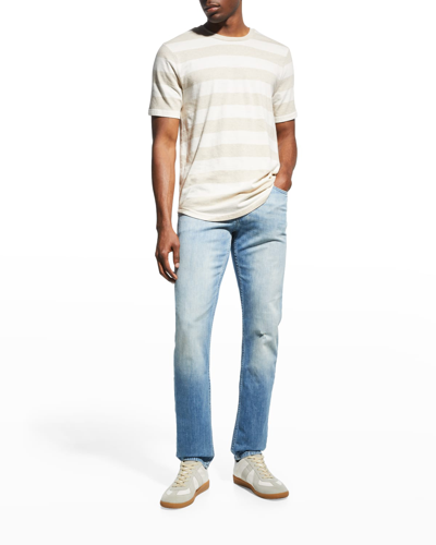 Shop 7 For All Mankind Men's Luxe Performance Left Hand Slimmy Jeans In New River