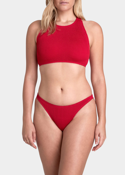 Weiland Wakker worden As Bond-eye Swim Scene Brief Eco Bikini Bottoms In Baywatch Red Eco | ModeSens