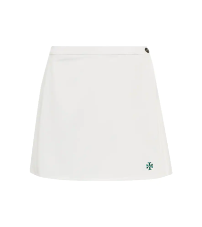 Shop Tory Sport Pleated Tennis Miniskirt In Snow White