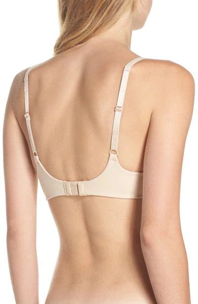 Shop Wacoal How Perfect Wire Free T-shirt Bra In Naturally Nude