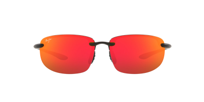 Shop Maui Jim Unisex Sunglasses Hookipa Asian Fit In Red Mir Pol