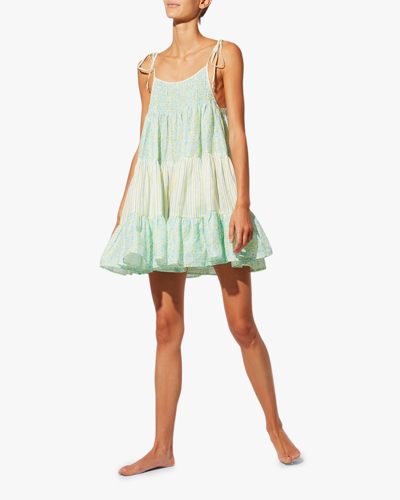 Shop Solid & Striped Women's The Parker Mini Dress In Multicolor