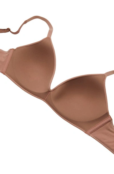 Shop Wacoal How Perfect Wire Free T-shirt Bra In Clove