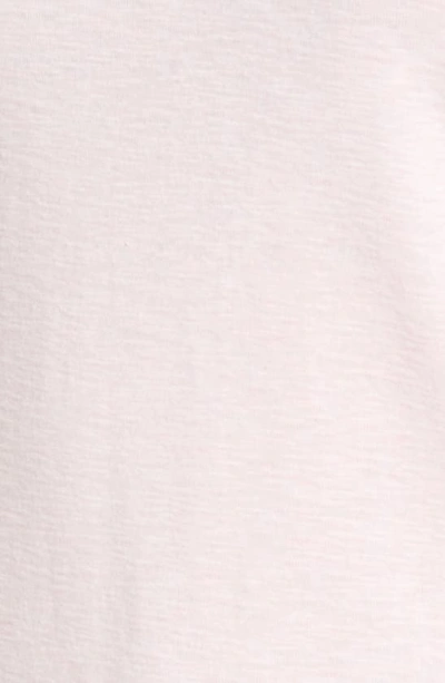 Tommy Bahama Ashby Isles Curve Hem T-shirt In Bikini Heather