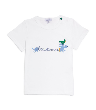 Shop Absorba Dog Graphic T-shirt (3-24 Months) In White