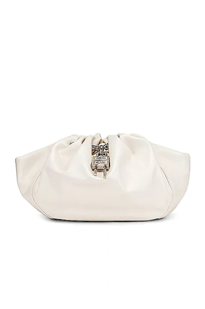 Shop Givenchy Small Kenny Shoulder Bag In Ivory