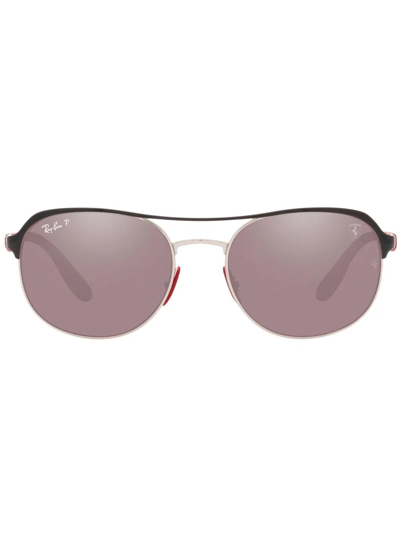 Ray Ban Ray-ban Rb3685m Scuderia Ferrari Collection 58 Unisex Polarized Sunglasses In Grey