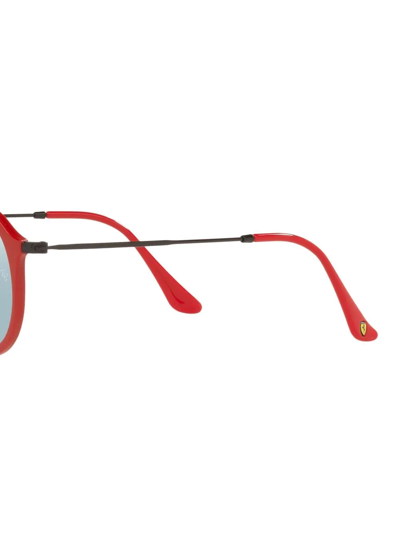 Ray Ban Ray-ban Rb4369m Scuderia Ferrari Collection 53 Unisex Sunglasses In Grey