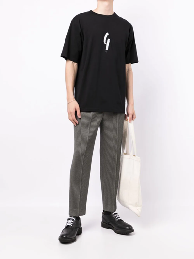 Agnès B. Graphic-print T-shirt In Black