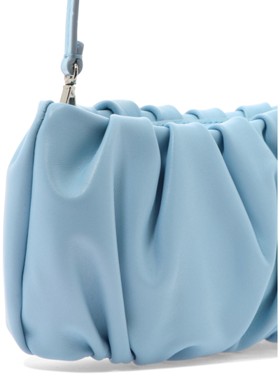 Shop Staud "bean" Shoulder Bag In Light Blue