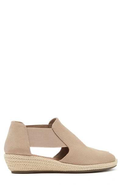 Gentle Souls Signature Noa Elastic Slip-on Platform Sandal In Mushroom