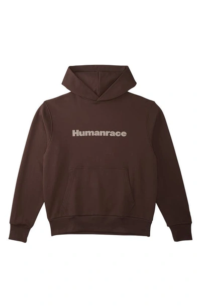 Adidas Originals Adidas X Pharrell Williams Humanrace Hoodie Brown In Brown