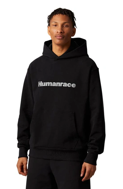 Shop Adidas Originals Adidas X Pharrell Williams Humanrace Hoodie In Black