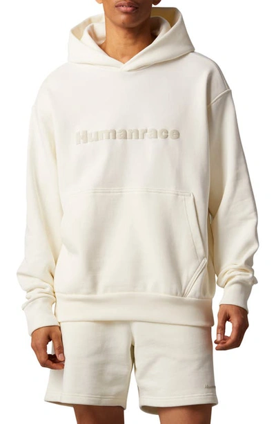 Shop Adidas Originals Adidas X Pharrell Williams Humanrace Hoodie In Off White