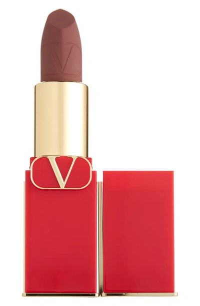 Shop Valentino Rosso  Refillable Lipstick In 120a / Matte