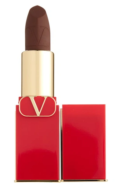 Shop Valentino Rosso  Refillable Lipstick In 199a / Matte