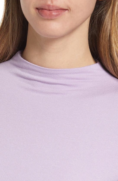 Shop Naked Wardrobe The Nw Crop Top In Lavender