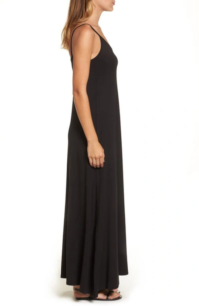 Loveappella Maxi Dress In Black