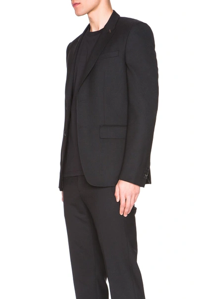Shop Givenchy Suit Blazer In Black