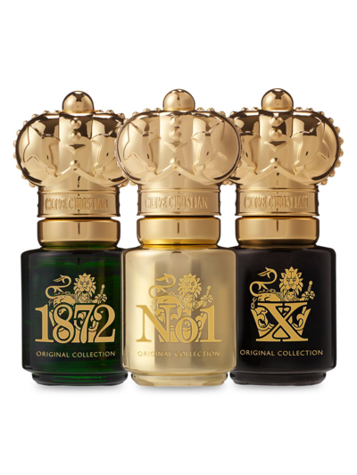 Shop Clive Christian Women's Original Masculine 3-piece Travel Eau De Parfum Set