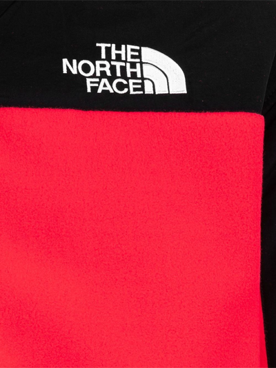 Shop Supreme X The North Face Rtg Fleece Jacket In Red