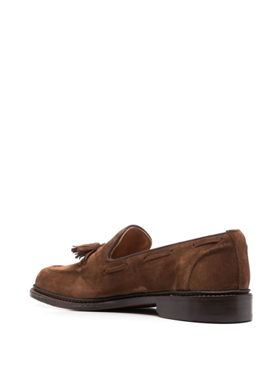 Shop Tricker's Elton Slip-on Loafers In Brown
