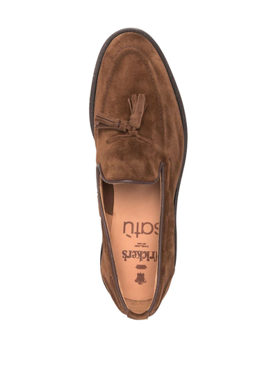 Shop Tricker's Elton Slip-on Loafers In Brown