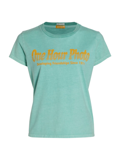 Shop Mother The Boxy Graphic T-shirt In Hour Photo