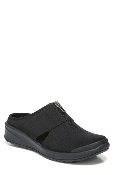 Shop Bzees Gabby Mule Sneaker In Black Fabric - 001