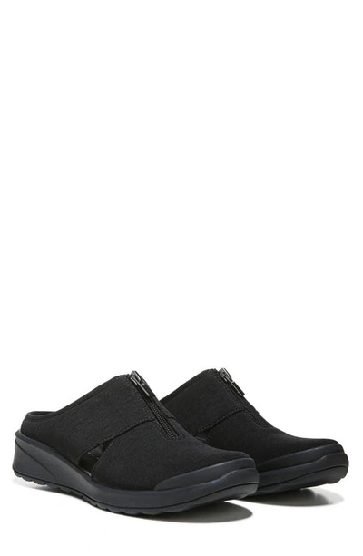 Shop Bzees Gabby Mule Sneaker In Black Fabric - 001