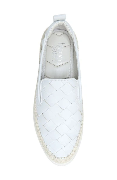 Shop Franco Sarto Hesa Platform Slip-on Sneaker In White