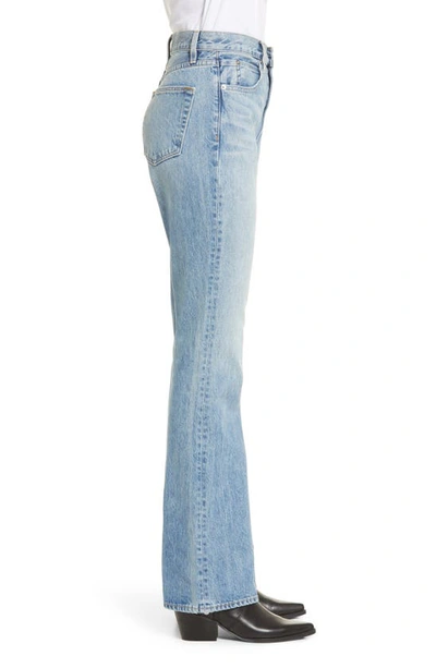 Shop Slvrlake High Waist Wide Leg Jeans In Monday Blues