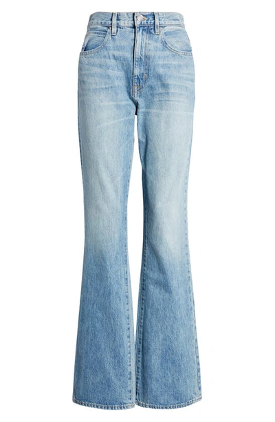 Shop Slvrlake High Waist Wide Leg Jeans In Monday Blues