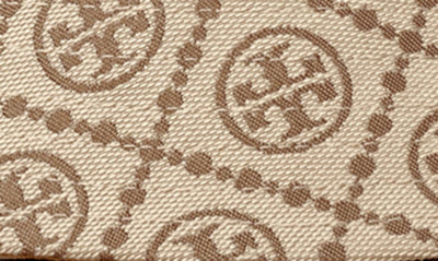 Tory Burch Short-brim T Monogram Bucket Hat In Hazel