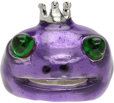 Shop Collina Strada Purple Frog Prince Ring