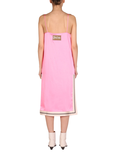 Shop Palm Angels Petticoat Dress In Rosa