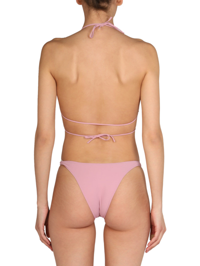 Shop Lido Nylon Bikni Swimsuit In Rosa